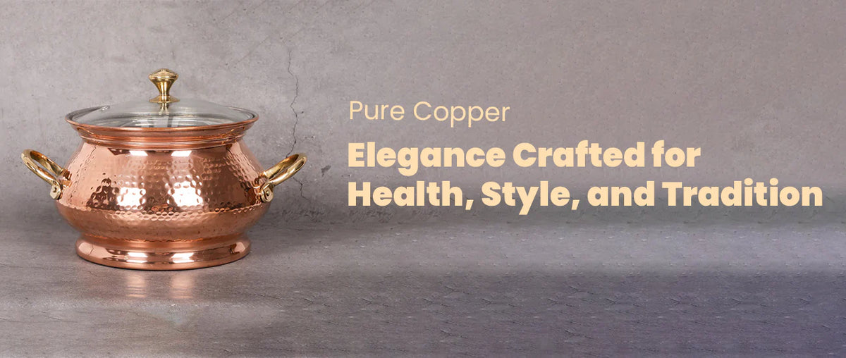 Premium Copper Brass Bronze Products - Handcrafted Traditional Indian Metalware