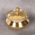 Hand-Hammered Brass Stew Pot (Degchi) | Hand-Hammered Brass - Lead-Free Heritage Decor Vessel from Jodhpur