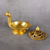 Artisanal Brass Duck-Shape Aroma Lamp Lifestyle - Non-Toxic Lead-Free Brass Heirloom for Modern Homes