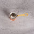 Copper coffee warmer detail - hand-hammered ibrik style pot from Jodhpur