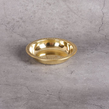 Brass Thali Set Dana - Traditional Dining Set - Lifestyle or in-use shot showing context and product scale.