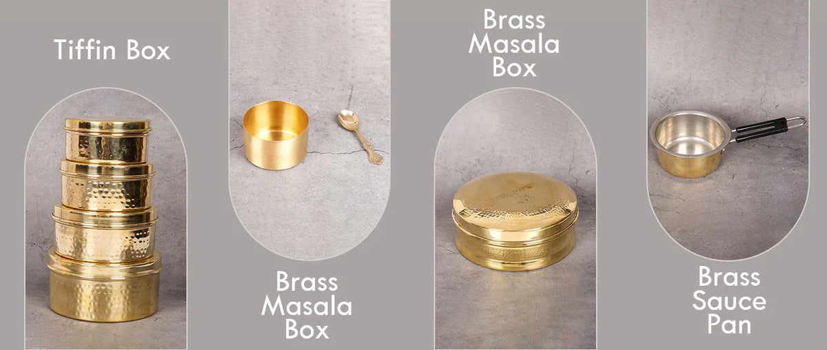 Premium Copper Brass Bronze Products - Handcrafted Traditional Indian Metalware