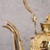 Detail of Pure Brass Tea Kettle - Artisanal Brass Hand-Hammered Texture and Quality Finish